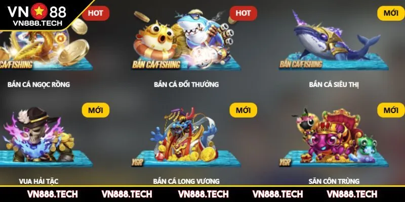 Khám phá thế giới sống động của bắn cá VN88