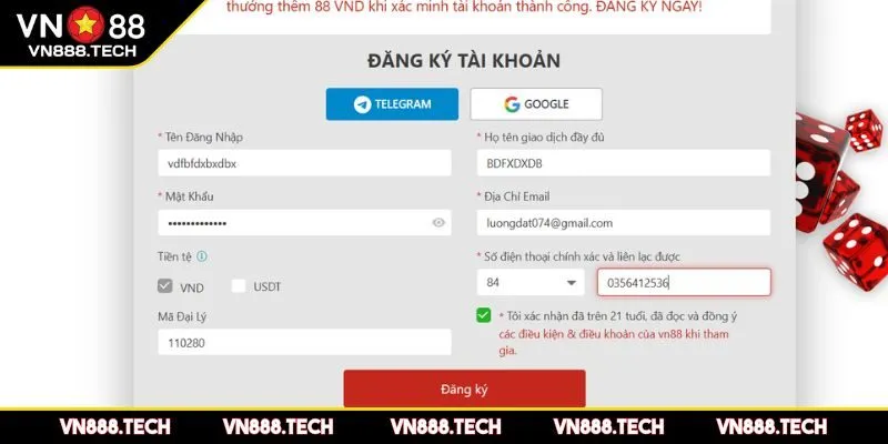 Cung cấp đầy đủ, chính xác dữ liệu được yêu cầu
